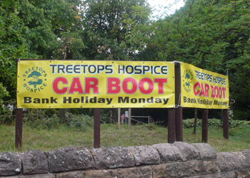 large car boot banner