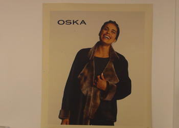 OSKA printed poster