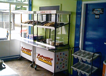 Food cabinet in a School